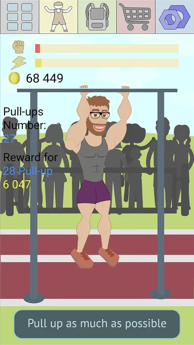 Muscle Clicker 2: RPG Gym Game スクリーンショット