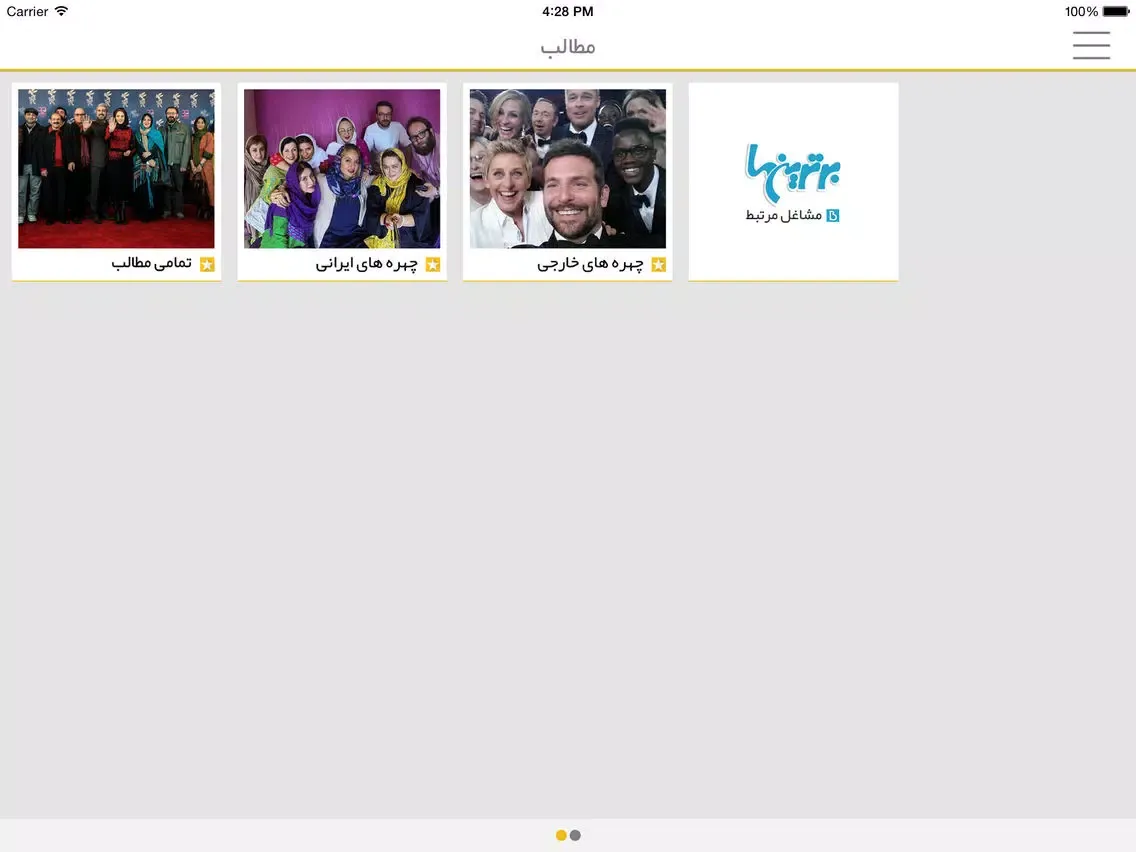 چهره ها iPad  স্ক্রিনশট