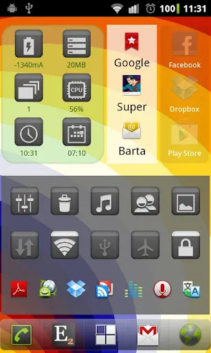 Elixir 2 - Widgets Screenshots