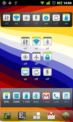 Elixir 2 - Widgets Screenshots