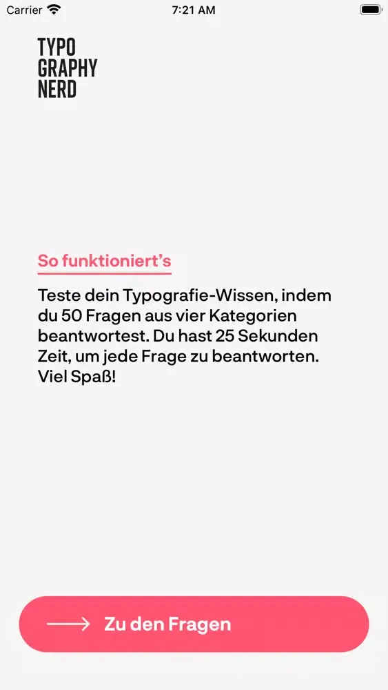 Typo-Quiz应用截图