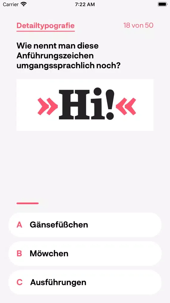 Typo-Quiz应用截图