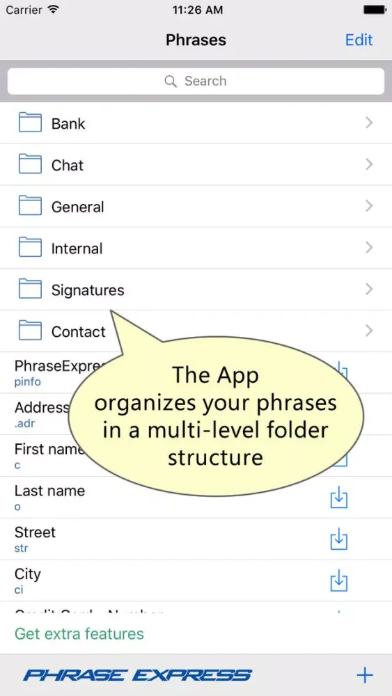 تصاویر PhraseExpress Autotext