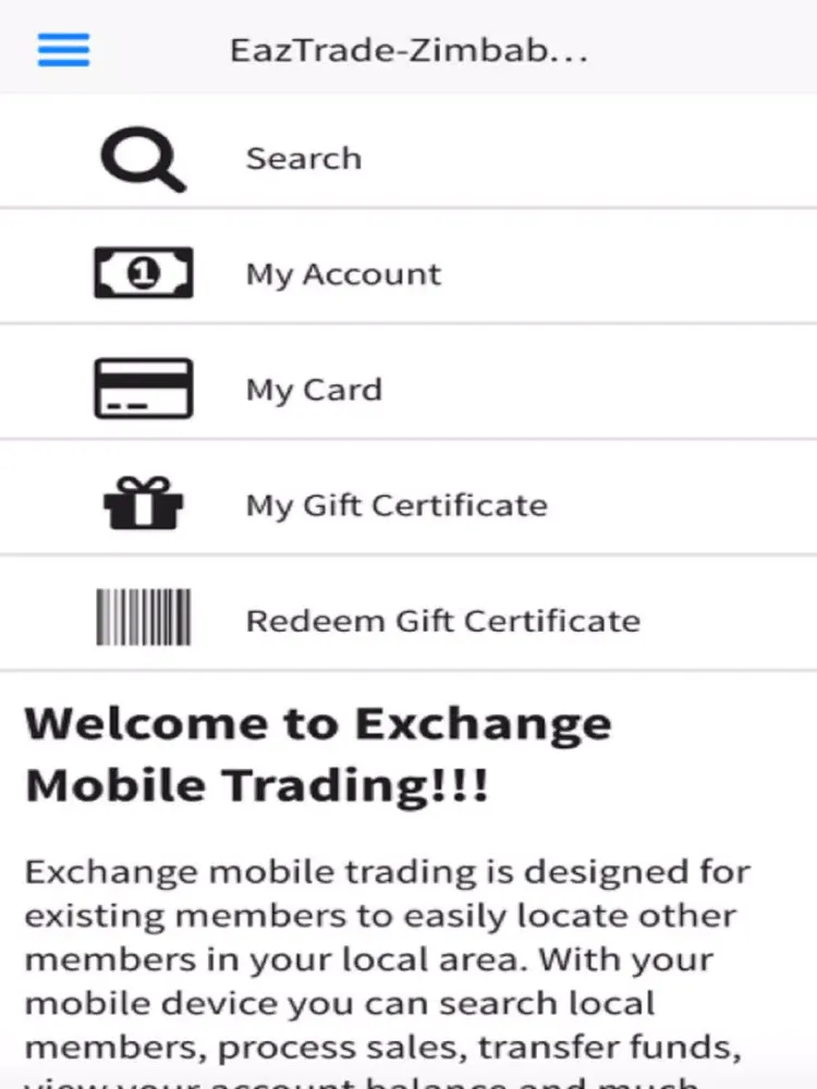 EazTrade-Zimbabwe iPad  Ekran Görüntüleri