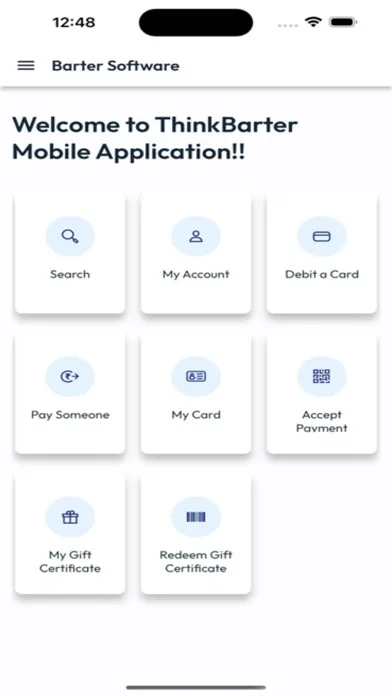 Ảnh chụp màn hình của ThinkBarter