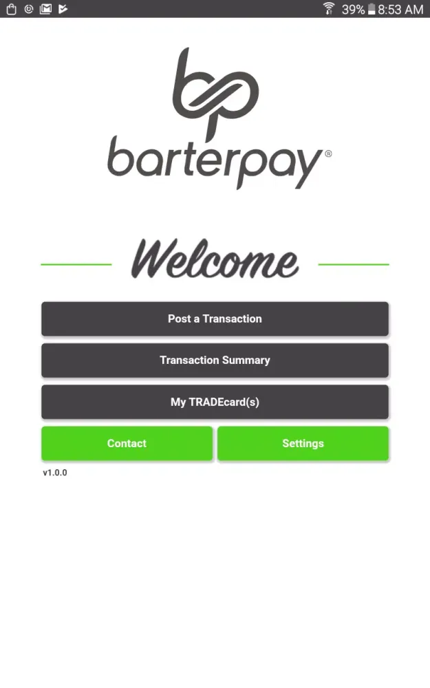 BarterPayPOS Screenshots