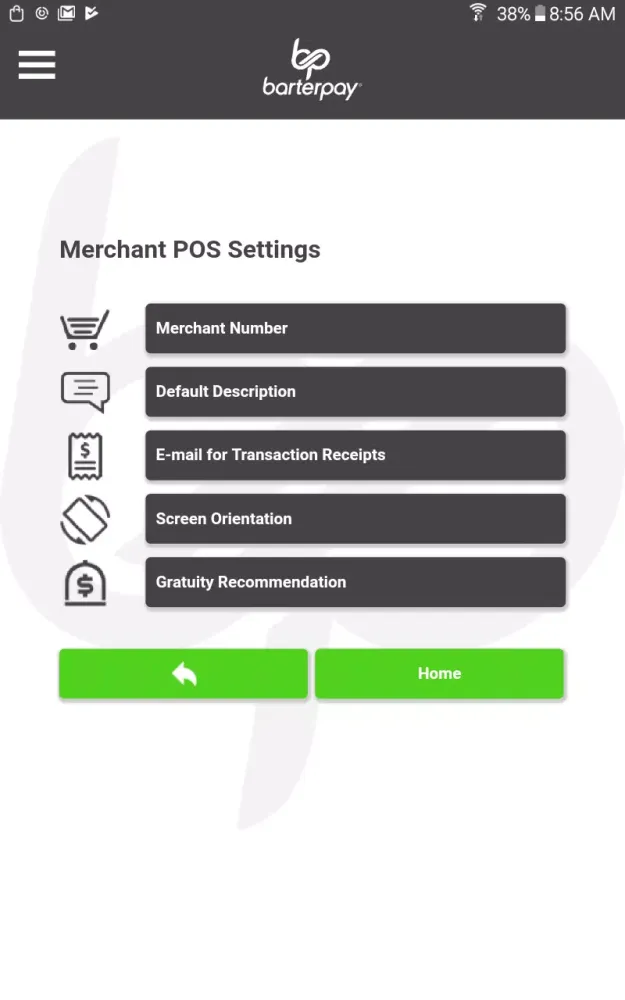 BarterPayPOS Screenshots