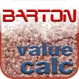 Barton Abrasive Value Calculator Barton Abrasive Value Calculator
