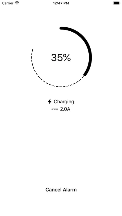 Ảnh chụp màn hình của Battery Charge Alarm