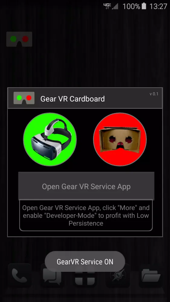 Gear VR Cardboard Screenshots