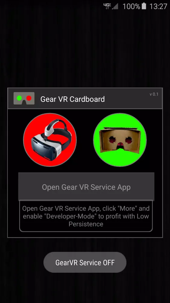 Gear VR Cardboard Screenshots