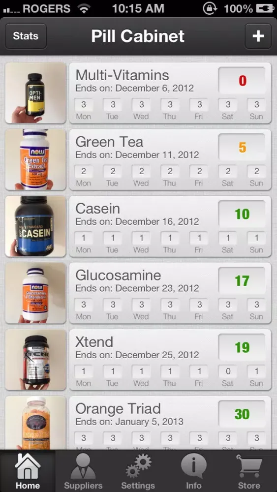صور Pill Cabinet - Pill Tracker, Reminder & Counter