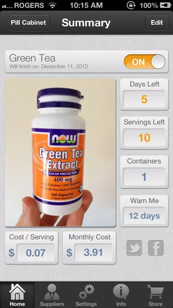 صور Pill Cabinet - Pill Tracker, Reminder & Counter