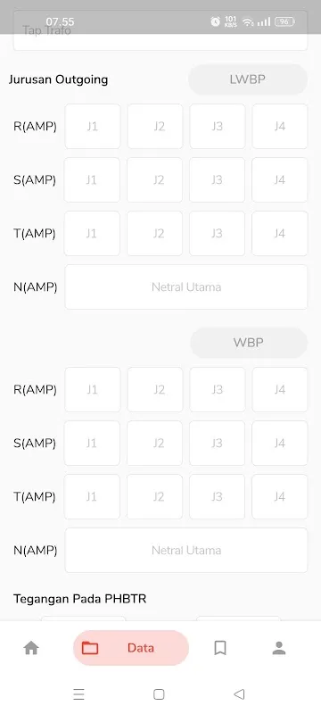 Monitoring Gardu Distribusi Screenshots