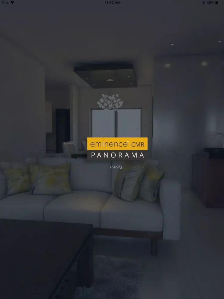 Tangkapan layar Eminence Panorama iPad 