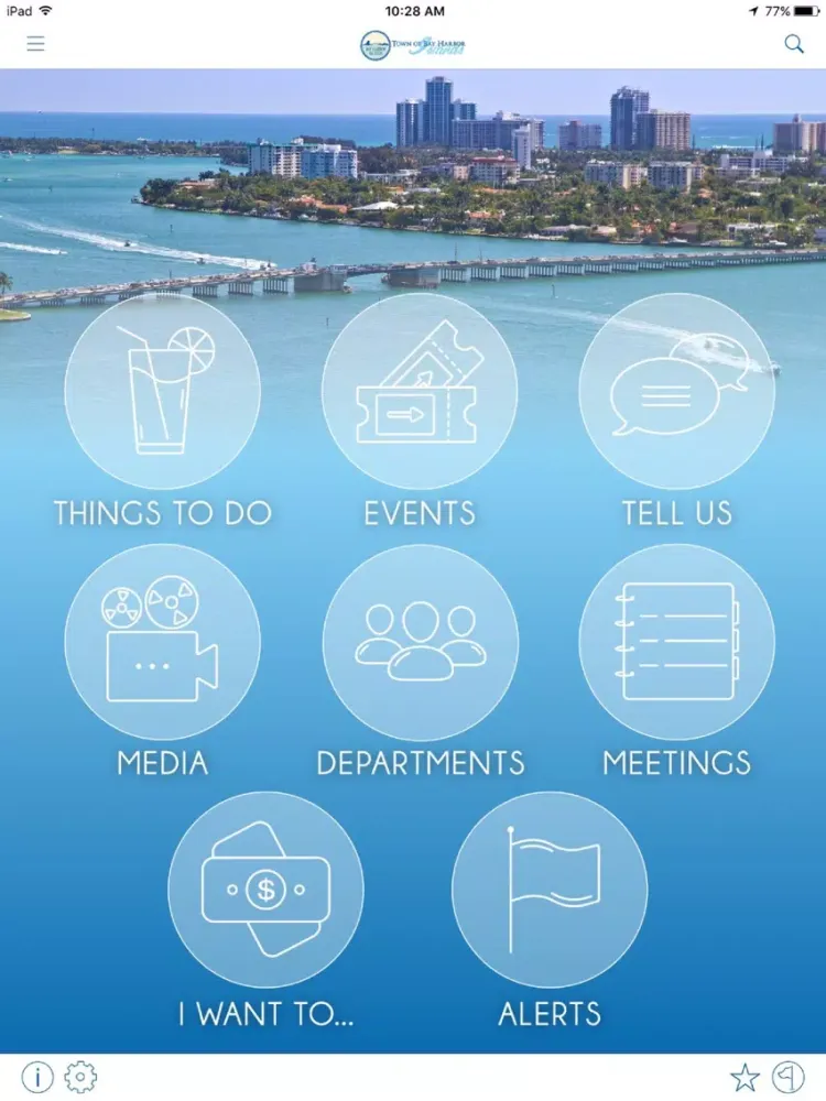 Zrzuty ekranu Bay Harbor Islands FL Connect iPad 