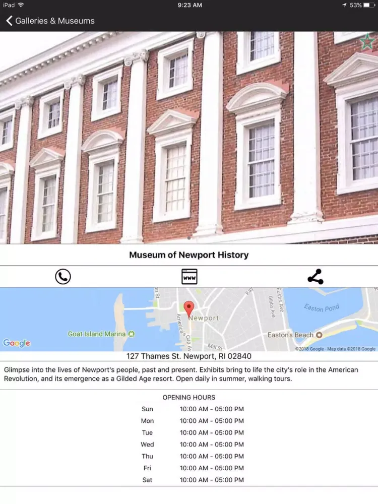 MyNewportRI iPad  سکرین شاٹس