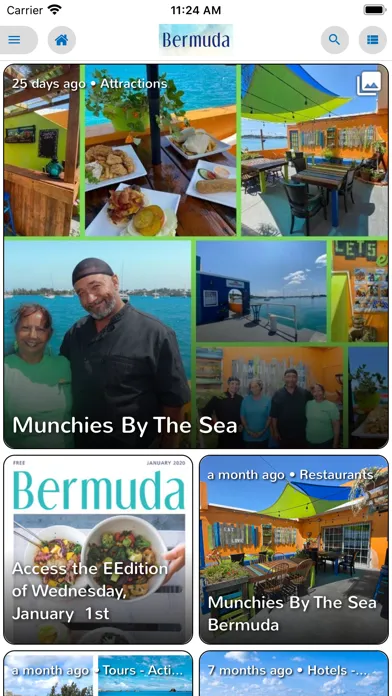 Screenshot di Bermuda.com