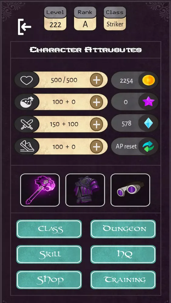 He who levels Alone - Solo Rpg Screenshots