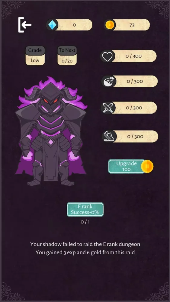 He who levels Alone - Solo Rpg Screenshots