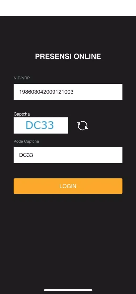 Скриншоты Presensi Online Basarnas