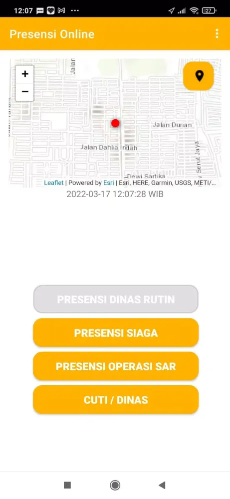 Скриншоты Presensi Online Basarnas