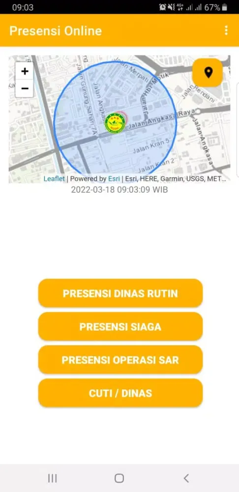 Скриншоты Presensi Online Basarnas