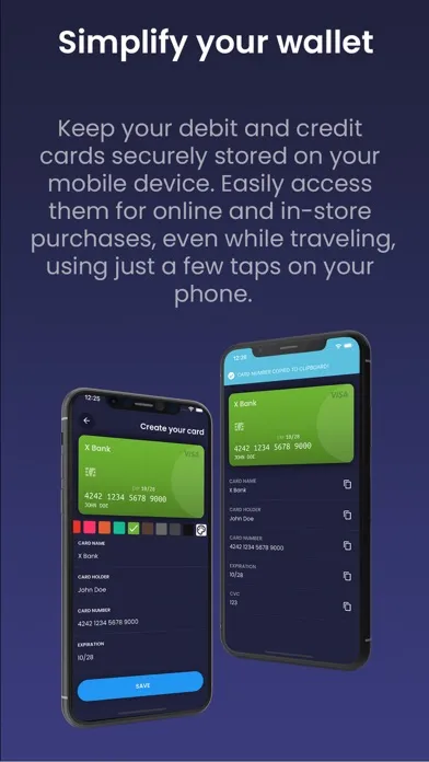 Tangkapan layar Digital Wallet Pro