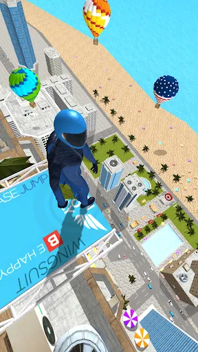 صور Base Jump Wing Suit Flying