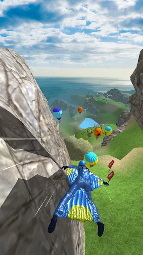 صور Base Jump Wing Suit Flying