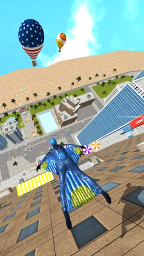 صور Base Jump Wing Suit Flying