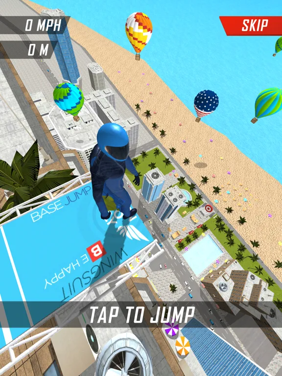 Base Jump Wing Suit Flying iPad  سکرین شاٹس
