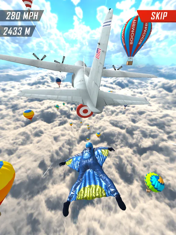 Base Jump Wing Suit Flying iPad  سکرین شاٹس