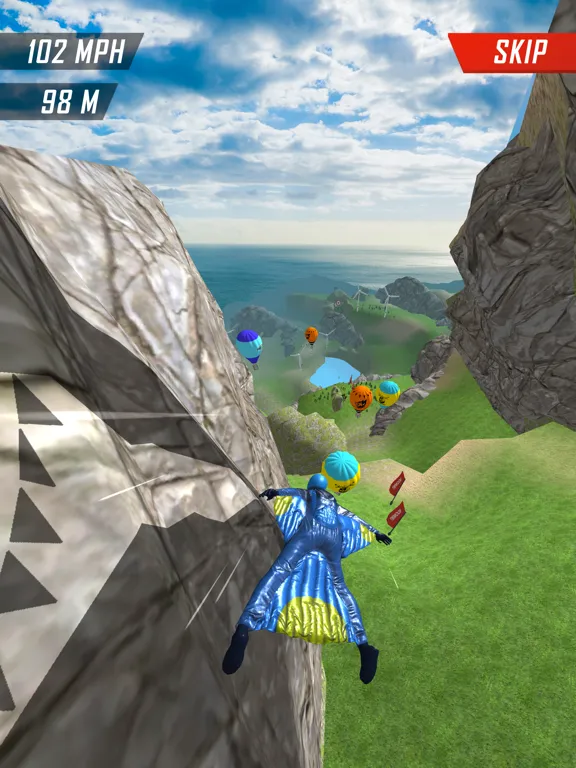 Base Jump Wing Suit Flying iPad  سکرین شاٹس