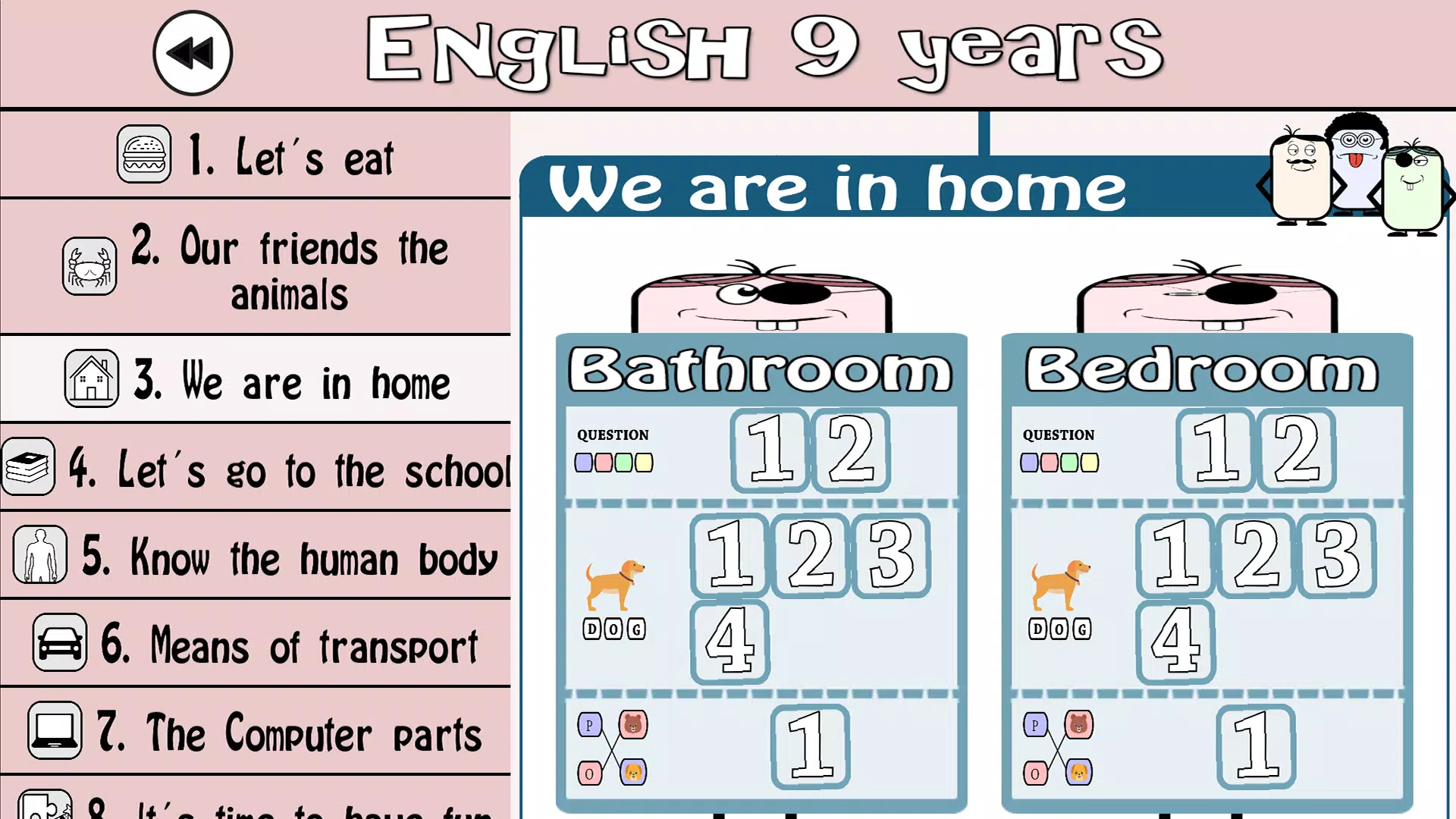 English 9 years old Screenshots