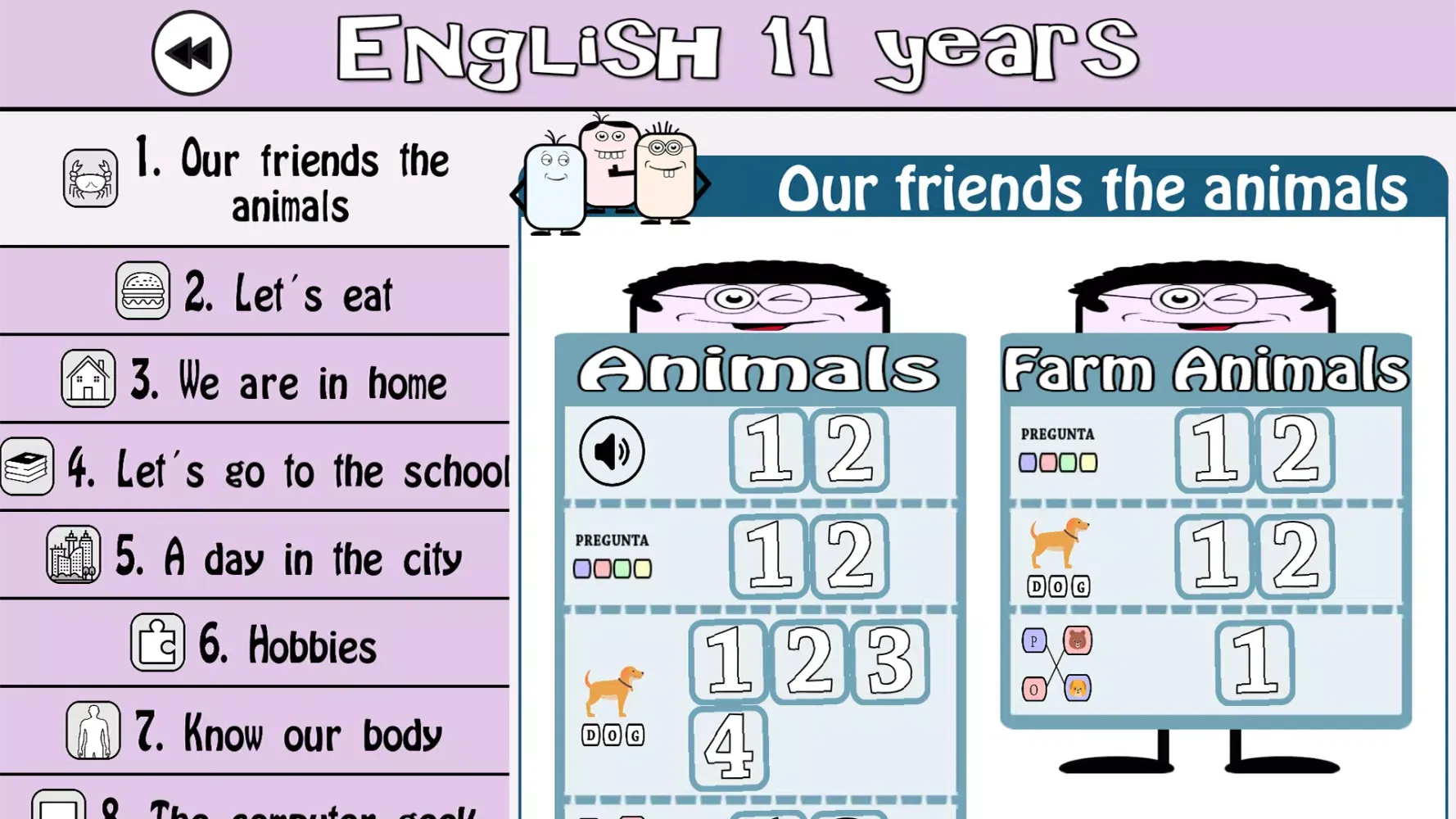 English 11 years Screenshots
