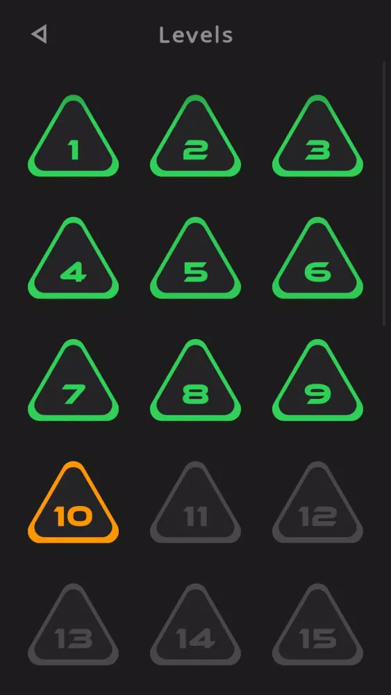 Ảnh chụp màn hình của triangle