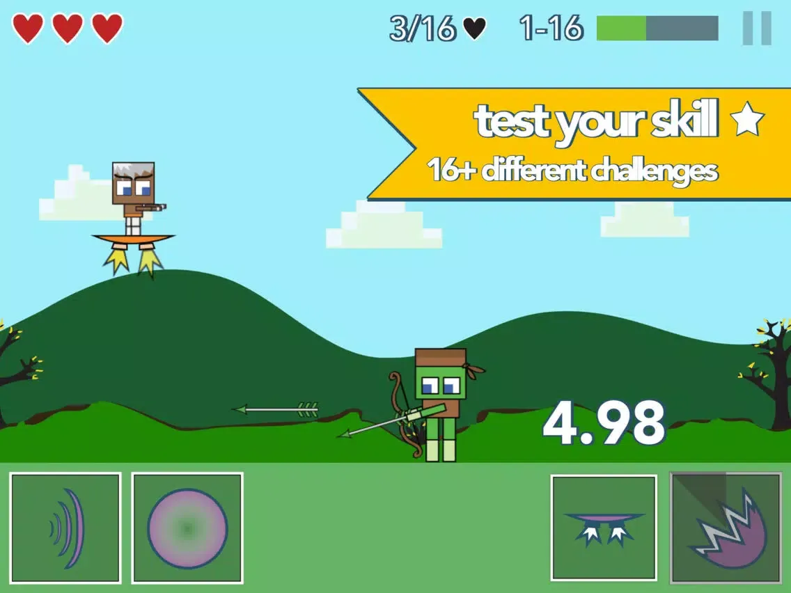 Mort's Minions Side Scroller iPad 應用截圖