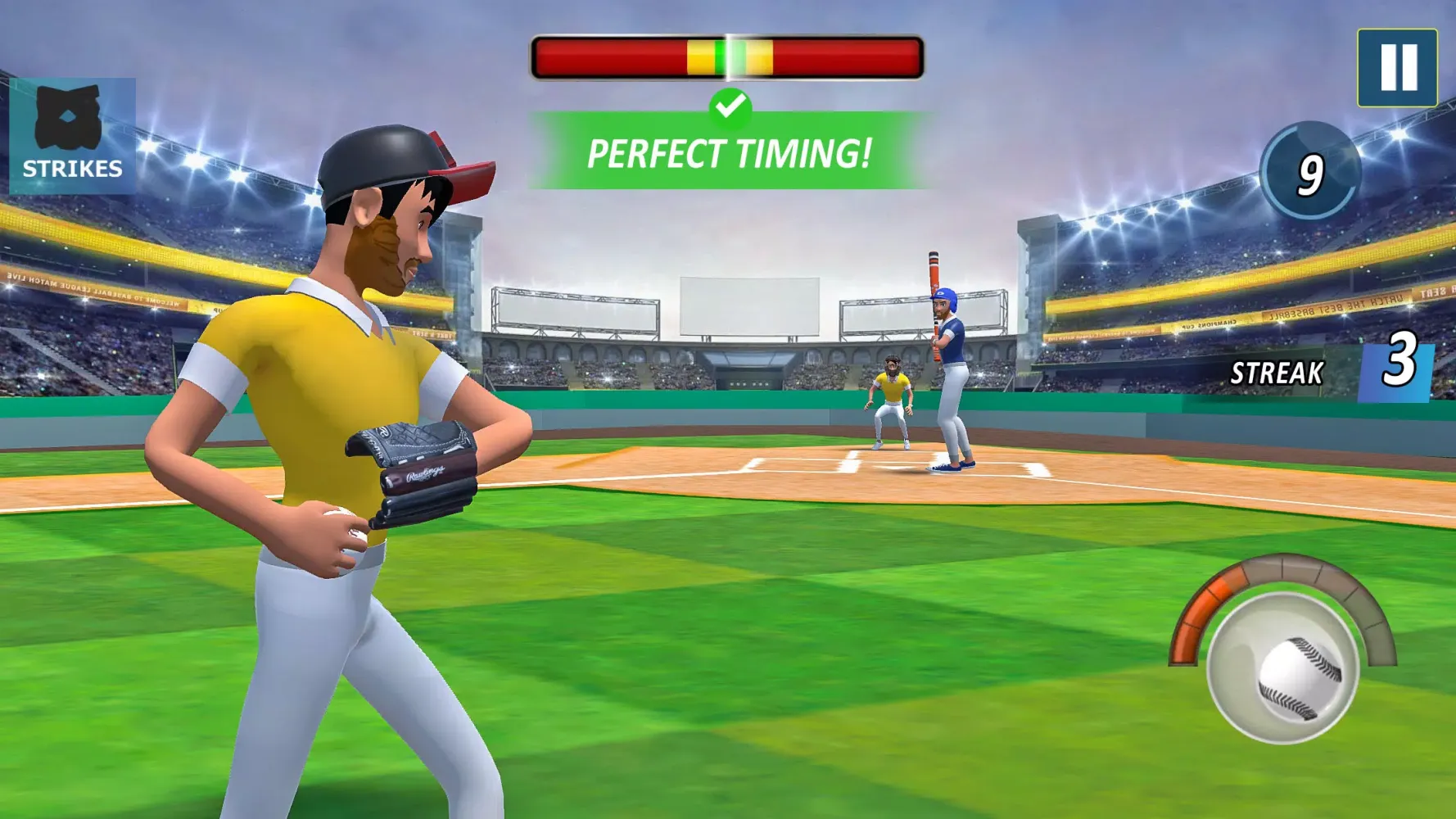 Скриншоты Baseball 3d Game-Baseball Club