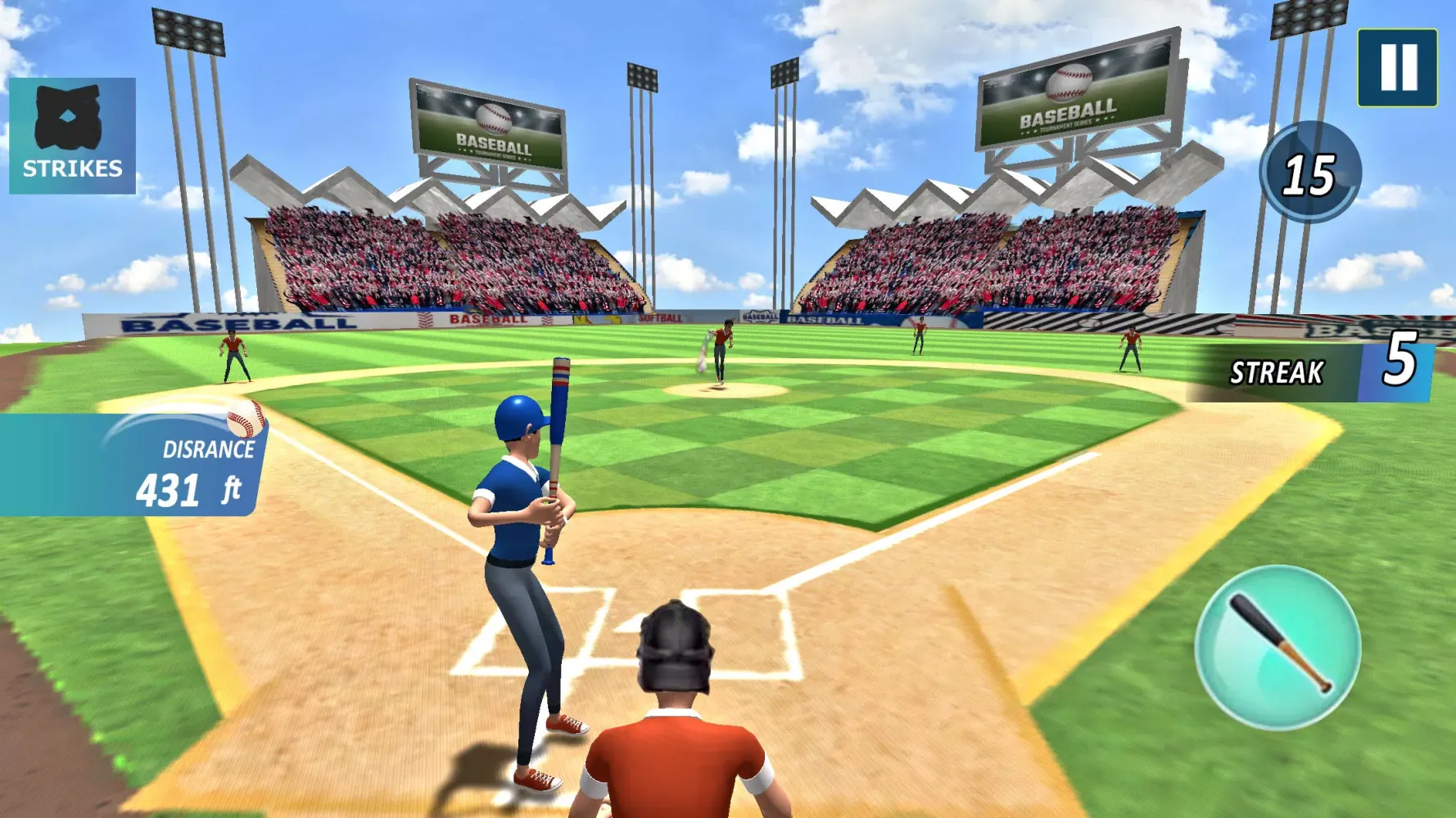 Скриншоты Baseball 3d Game-Baseball Club