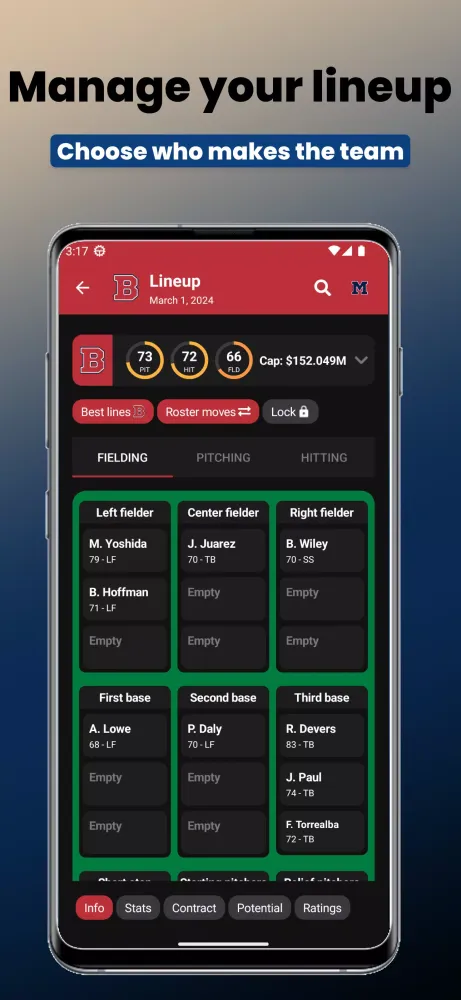 Baseball Legacy Manager 24 Screenshots