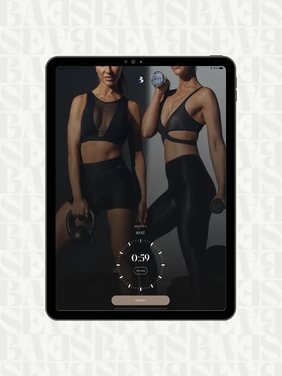 Tangkapan layar BASE BODY iPad 