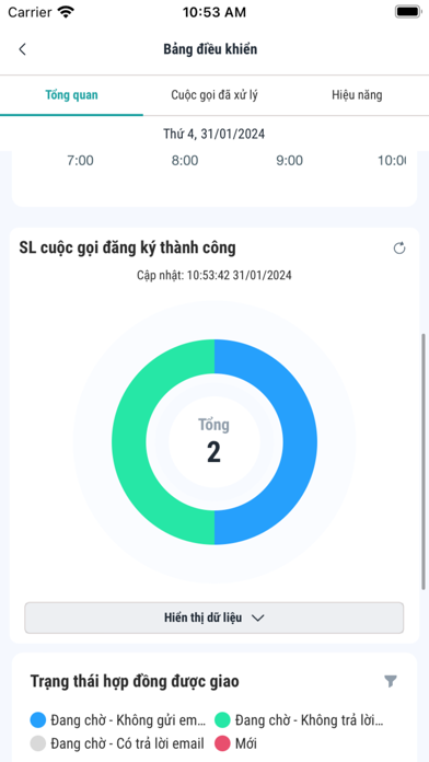 Tangkapan layar LCM