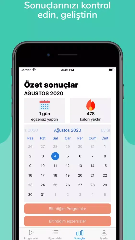 Screenshot di GetFit - Sağlıklı Spor Rehberi