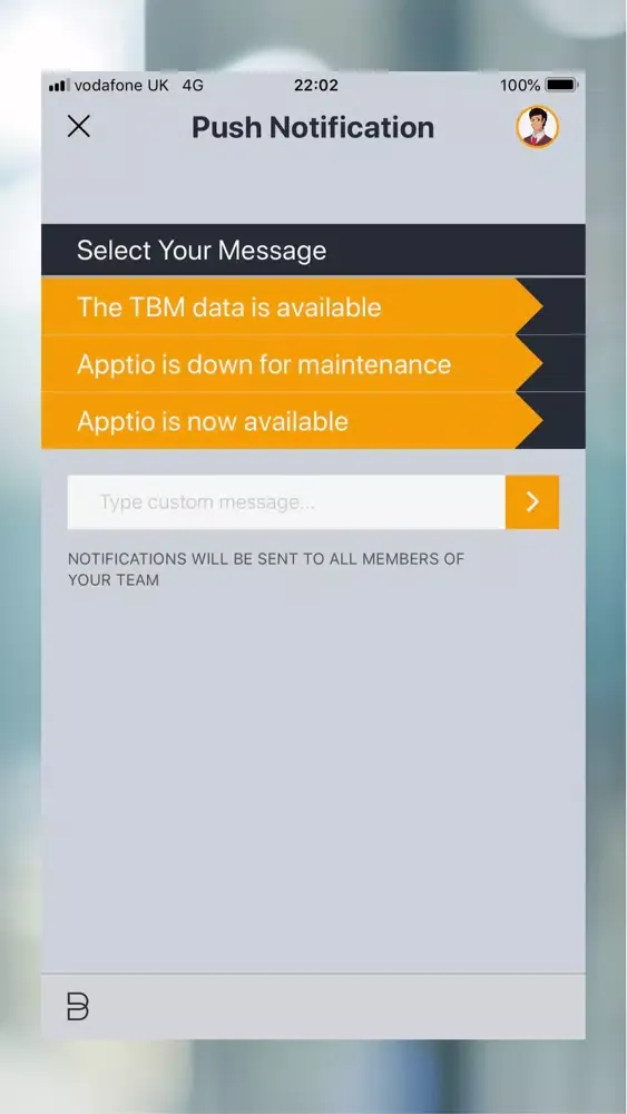 Ảnh chụp màn hình của Baseline - App