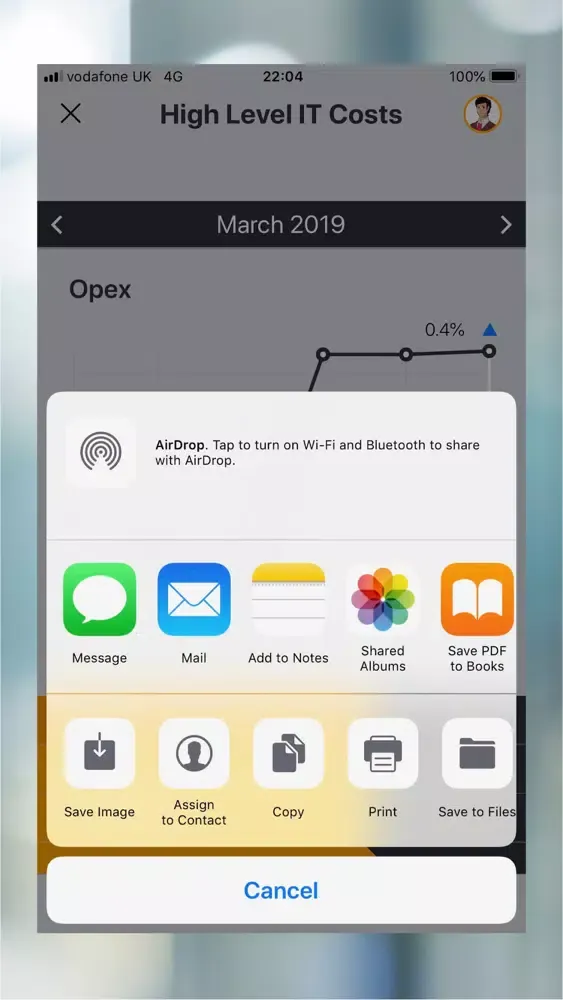 Ảnh chụp màn hình của Baseline - App