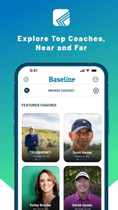 BaseLine Coaching سکرین شاٹس