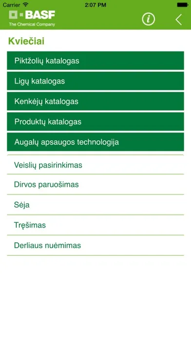 BASF Agronomas 스크린샷