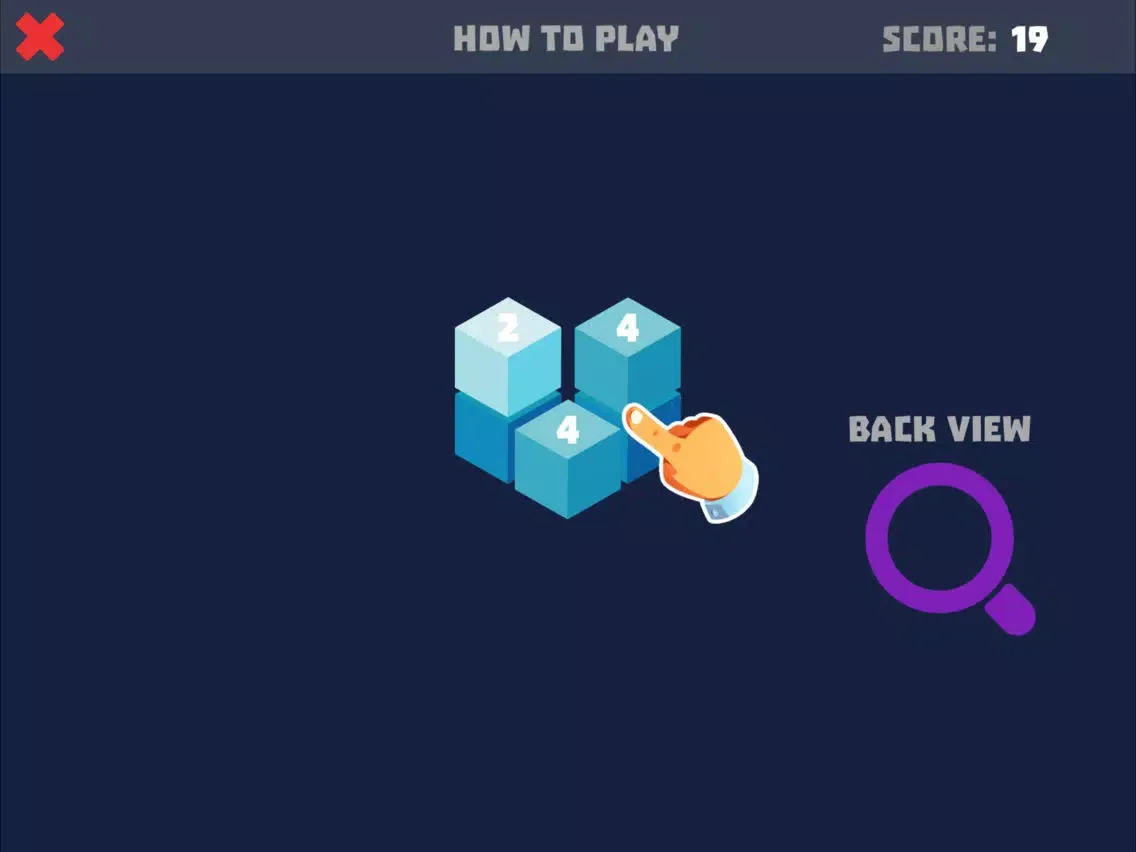 2048 Rubik iPad  سکرین شاٹس
