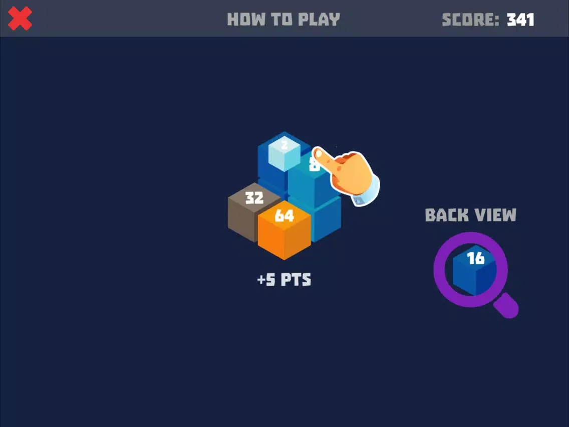 2048 Rubik iPad  سکرین شاٹس